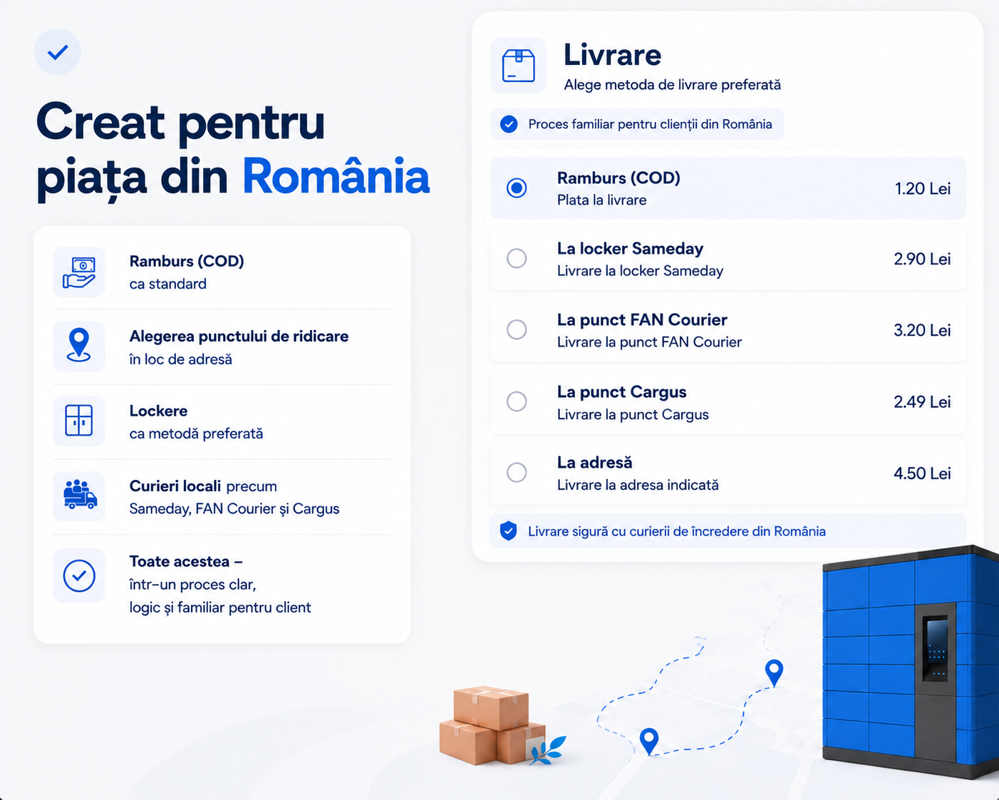 Trimiteinro market RO